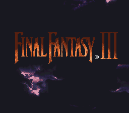 Final Fantasy 6 - A Complete Hack Title Screen